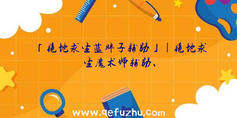 「绝地求生蓝胖子辅助」|绝地求生魔术师辅助、